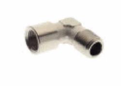 METALLIC THREADED PNEUMATIC ELBOW FITTING 1/8